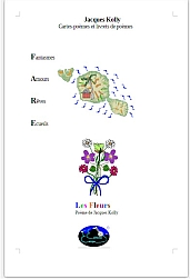 Les Fleurs ( Livret de poèmes, 23 quatrains).